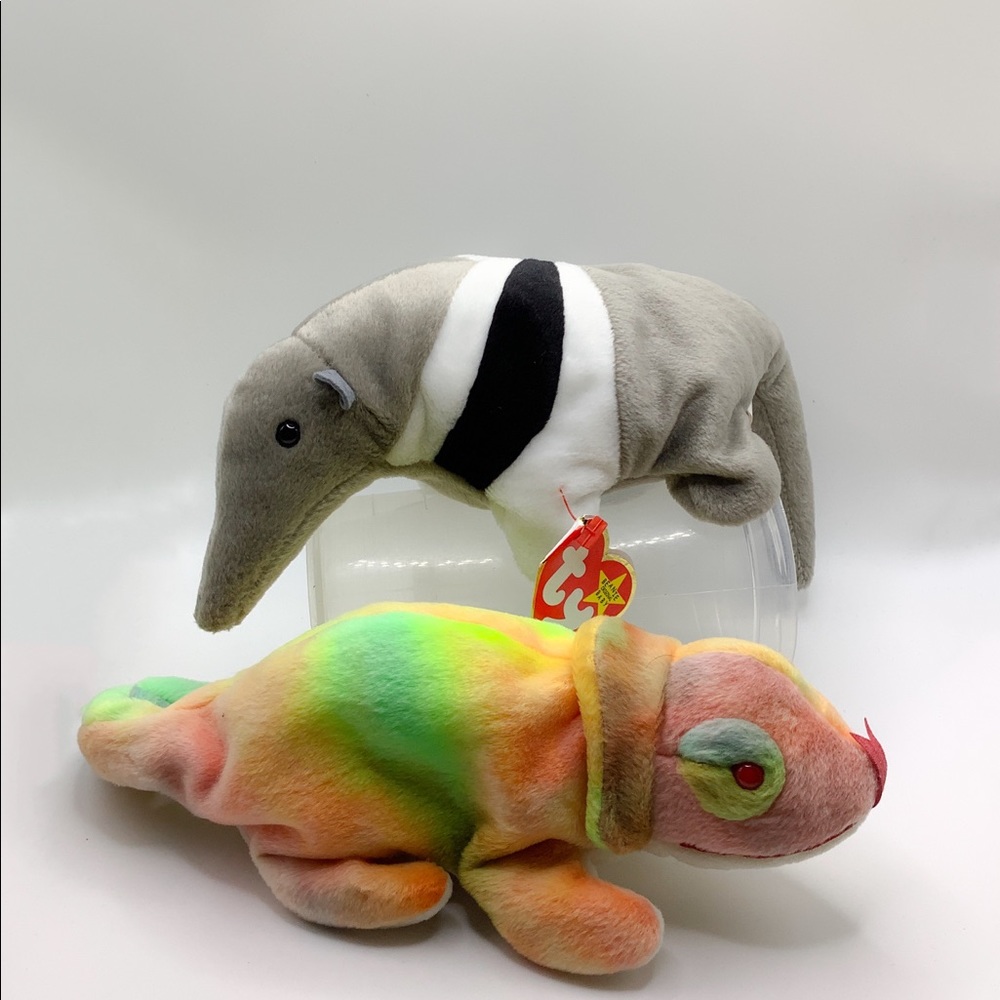 Rainbow and Ants Beanie Babies